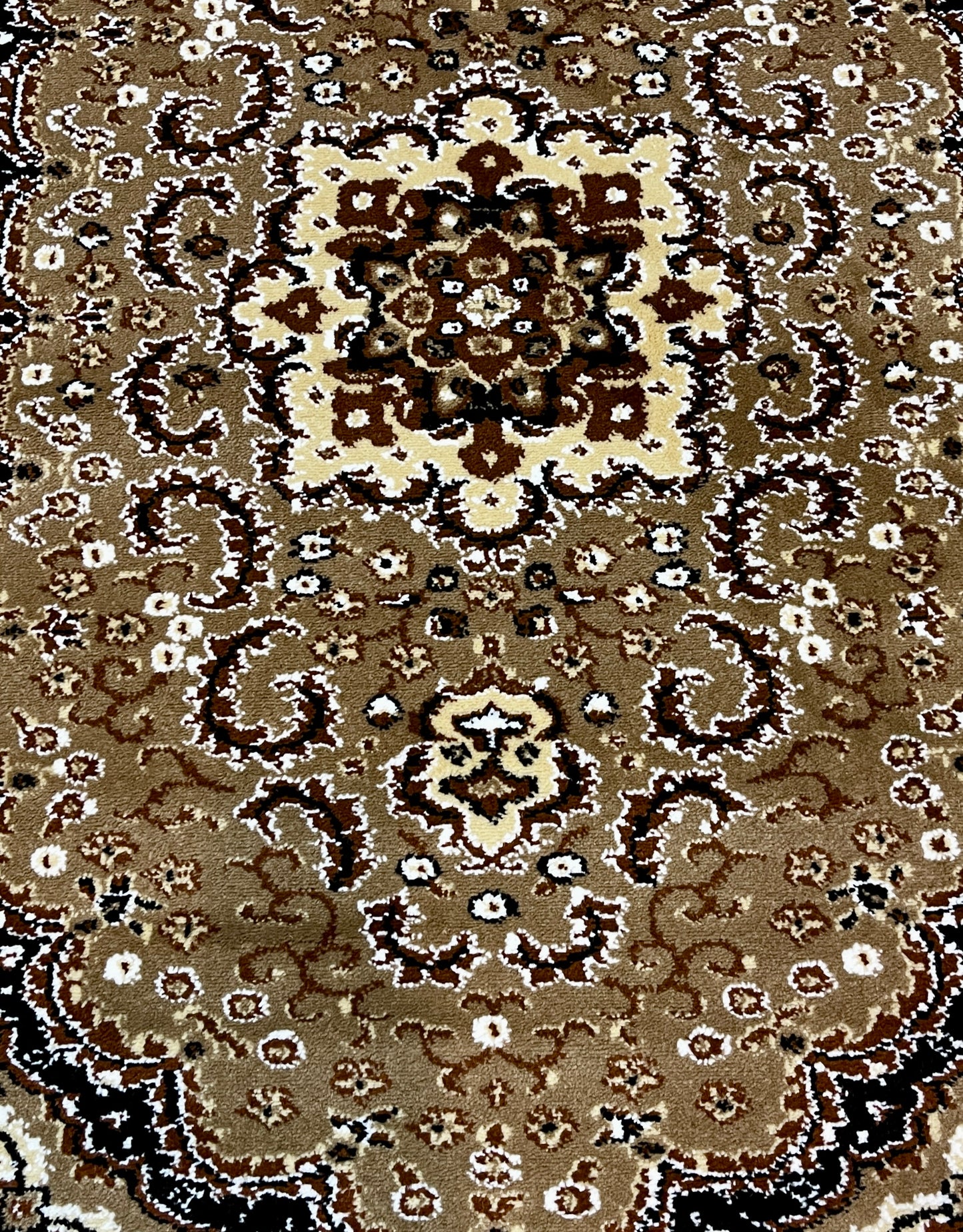 Light Brown Rug - 120x170cm (3.11x5.7)feet - Soft Area Carpet