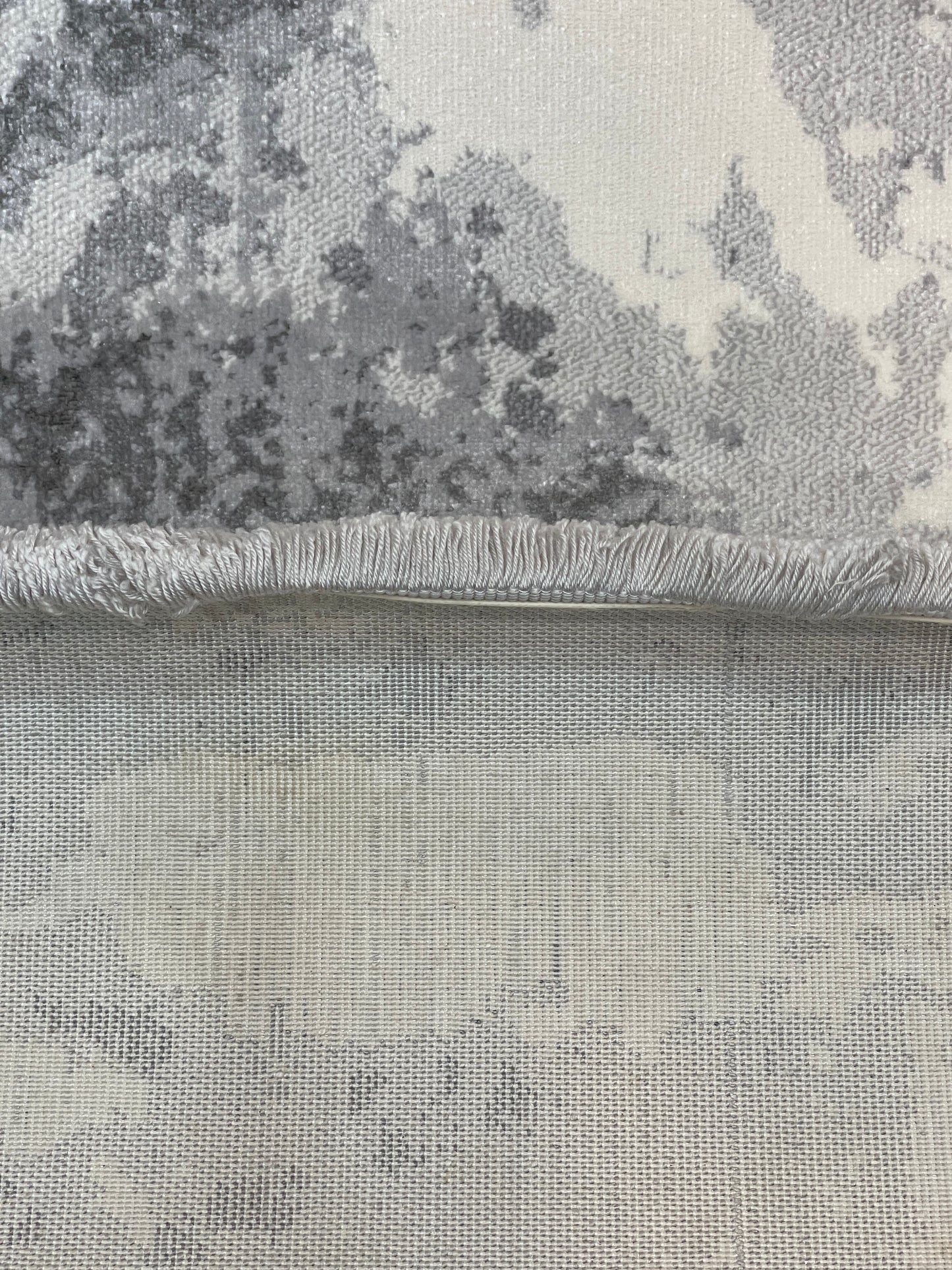 Modern Grey & White Abstract Area Rug – 156x230cm (5.1x7.7)feet