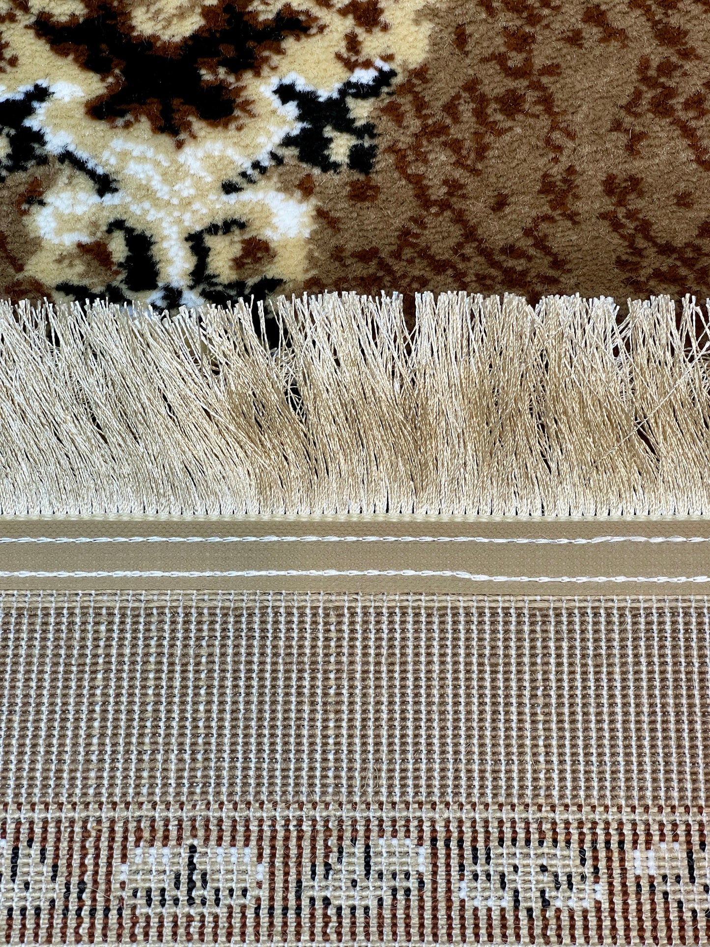 Light Brown Rug - 120x170cm (3.11x5.7)feet - Stylish and Versatile Carpet for Home Decor