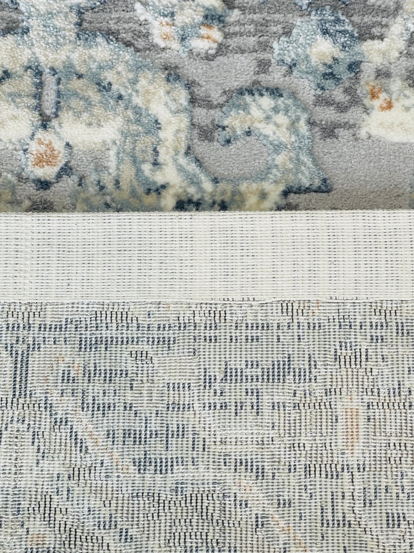 Contemporary Cream & Grey Rug - 160x220cm (5.3x7.7)feet