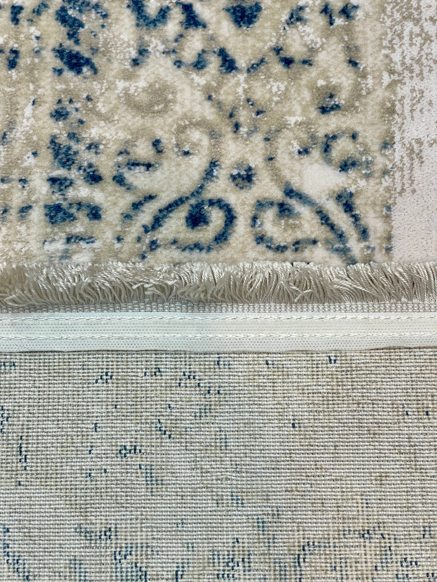 Vanilla & Blue Vintage Charm Rug 150x233cm (4.11x7.8)feet