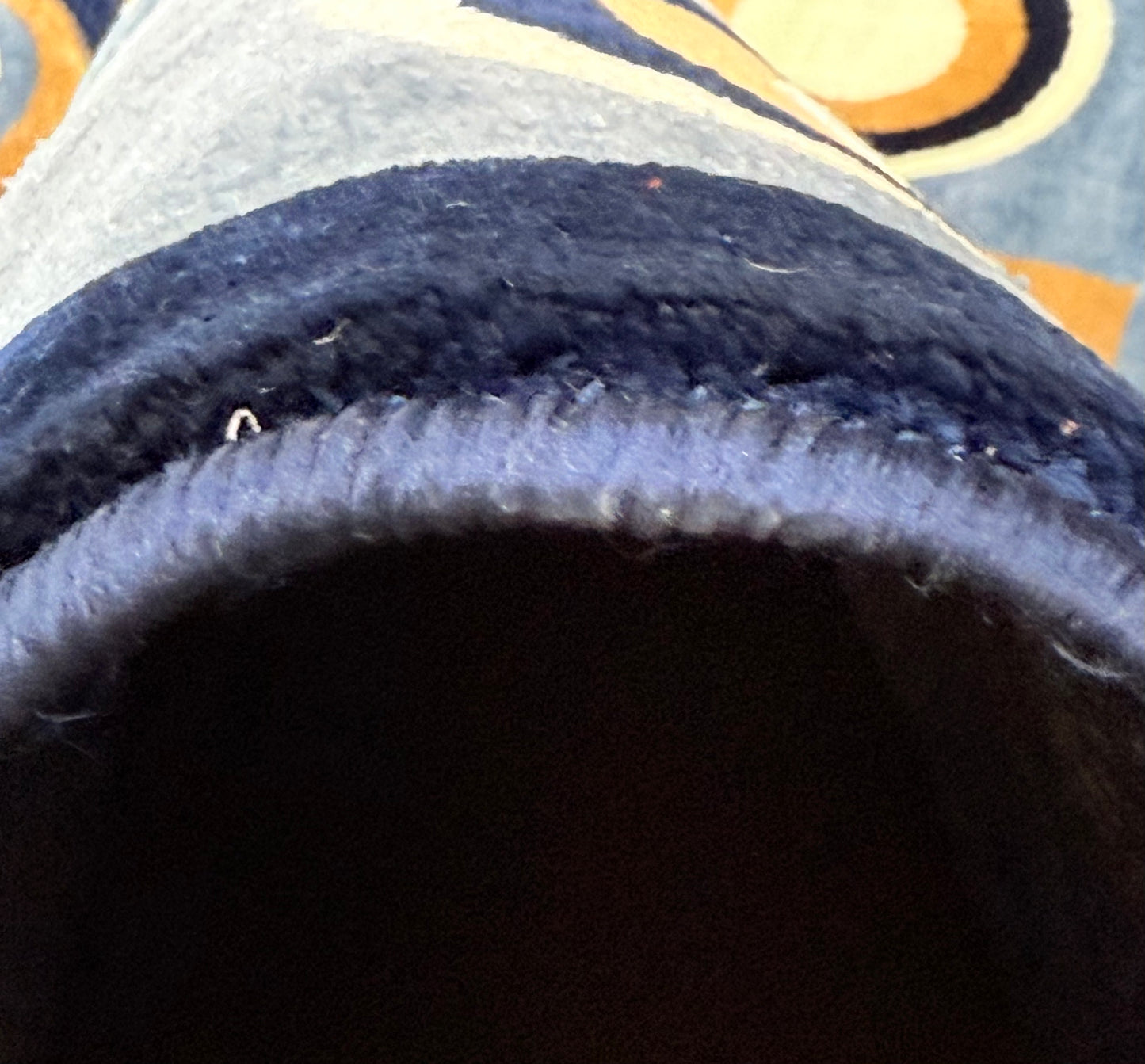 Retro Geometric Circles Rug - Size 125x170cm (4.1x5.7)ft