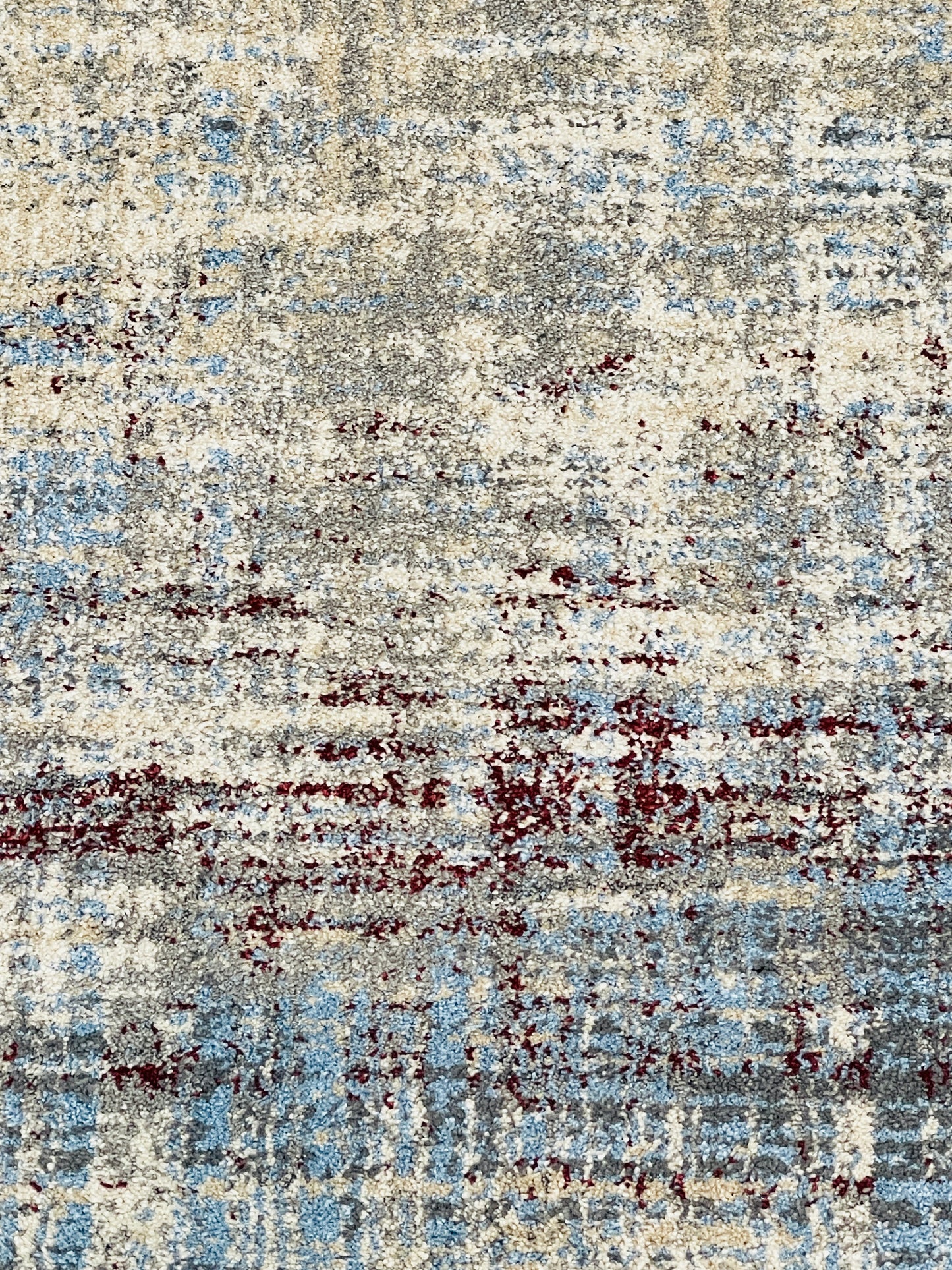 Classic Turkish Vintage Rug in Subtle Grey & Cream - 160x230cm (5.3x7.7)feet