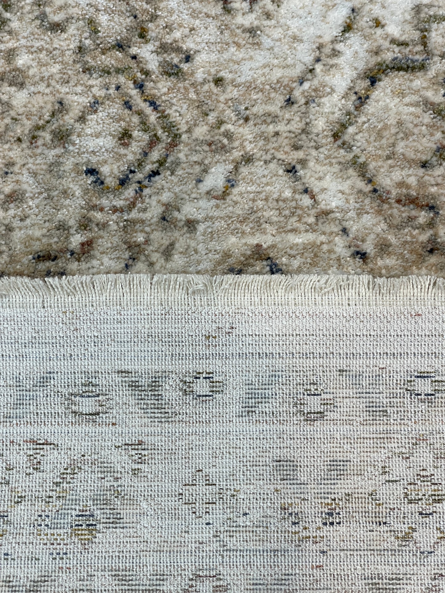 Elegant Vintage Rug - Vanilla & Grey, 160x230cm (5.3x7.7)feet