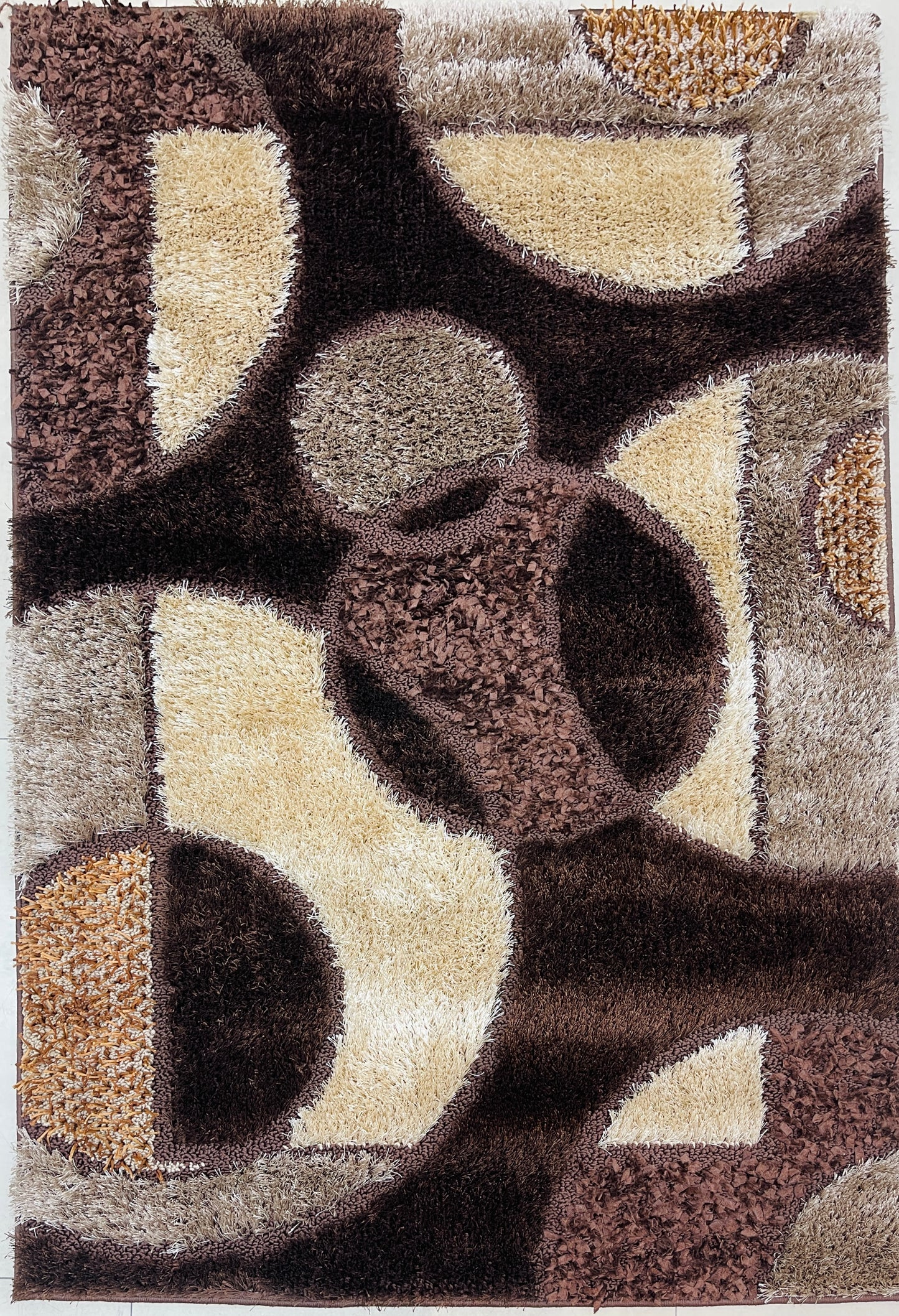Eclipse Glow Shaggy Rug - 100x150cm (3.3x4.11)feet