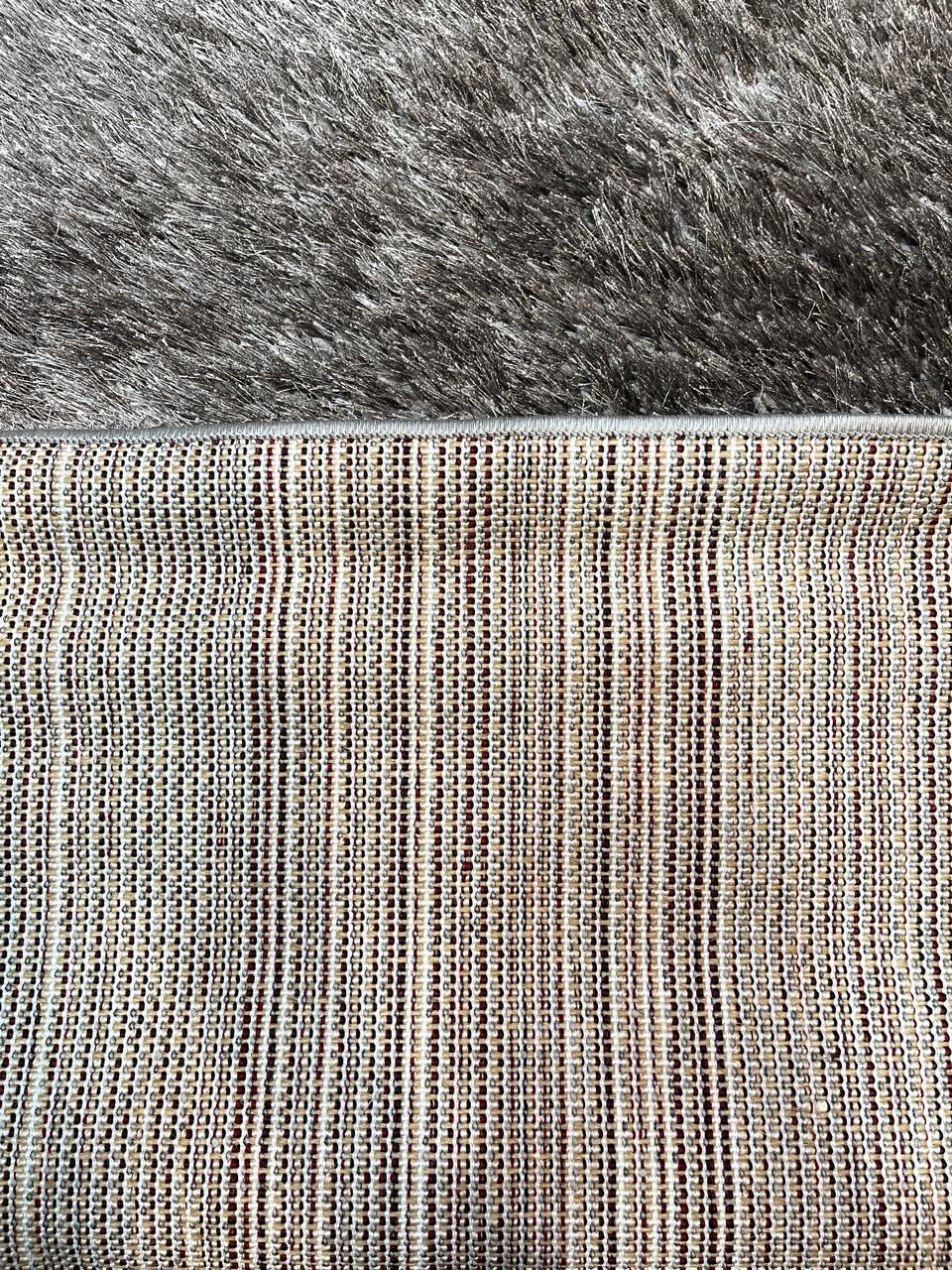Grey Shade Shaggy Rug - 150x220cm (4.11x7.3)feet