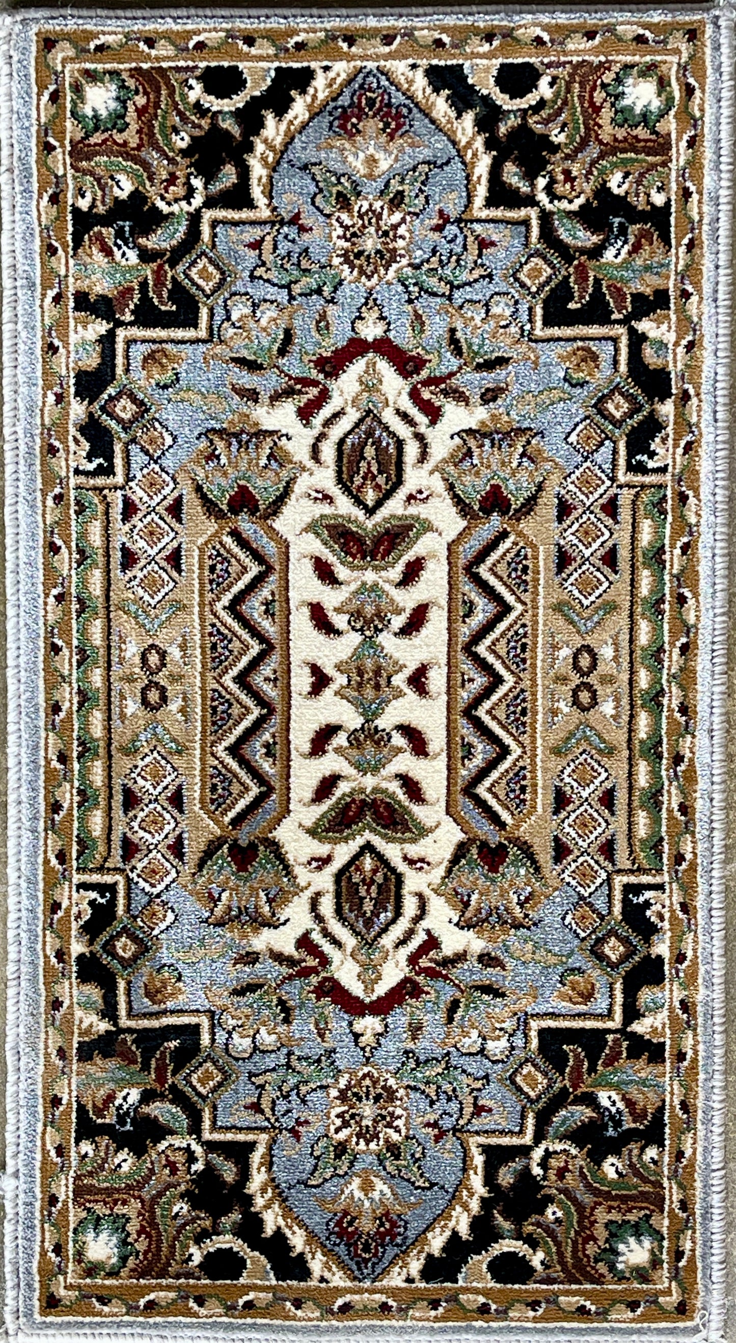 Tropical Teal Door Mat 1.4x2.5 ft