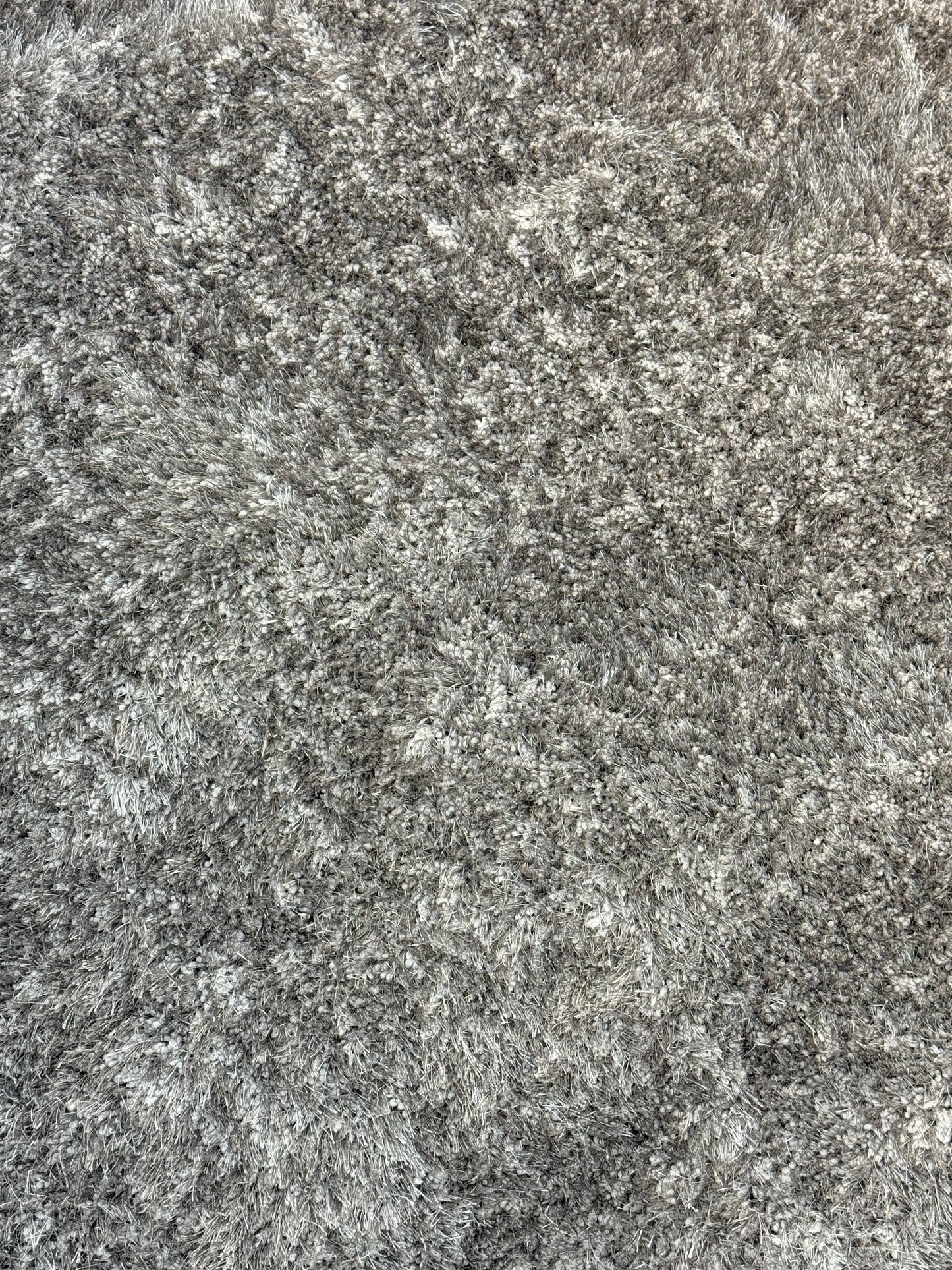 Grey Shade Shaggy Rug - 150x220cm (4.11x7.3)feet