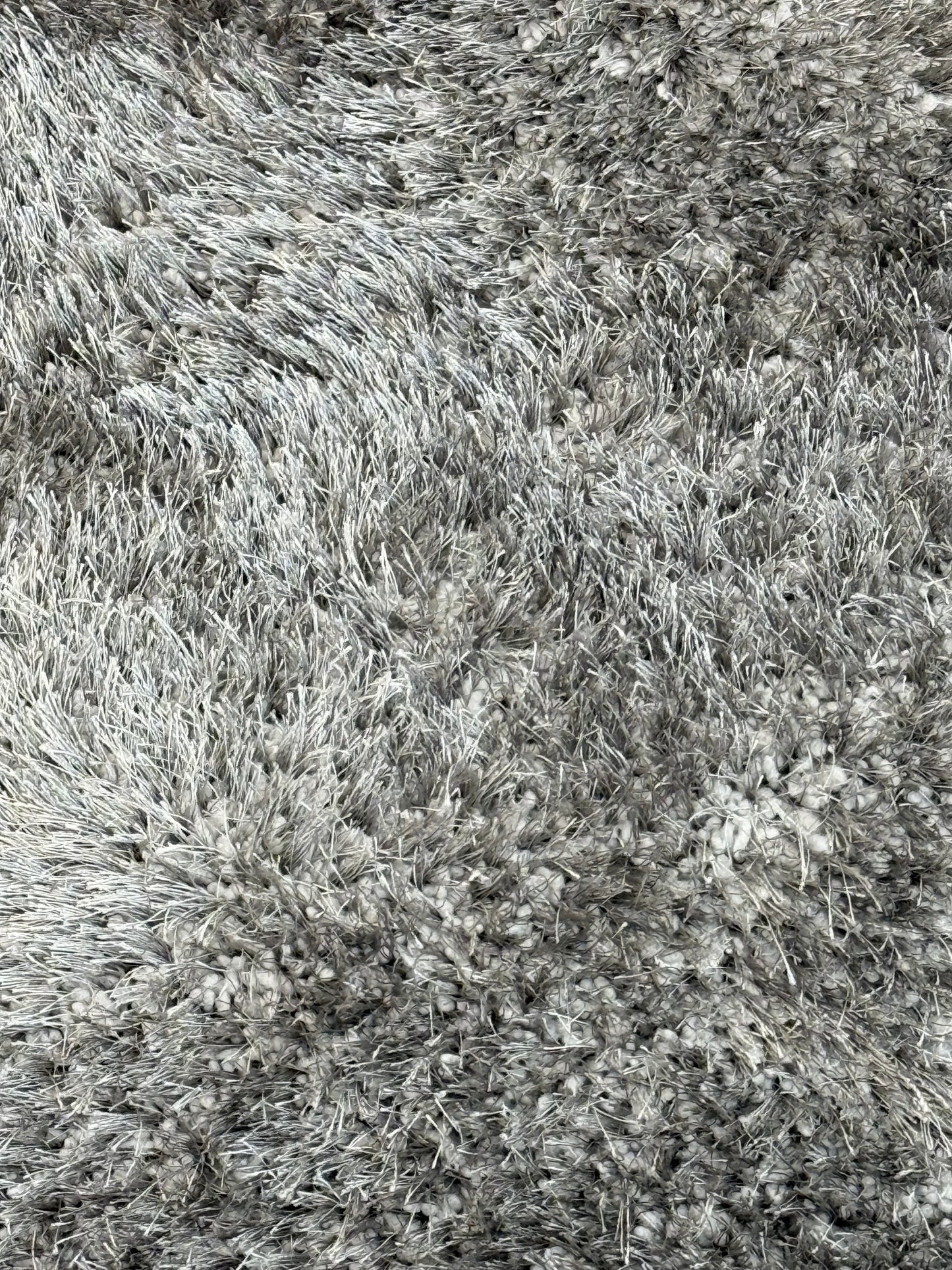 Grey Shade Shaggy Rug - 150x220cm (4.11x7.3)feet