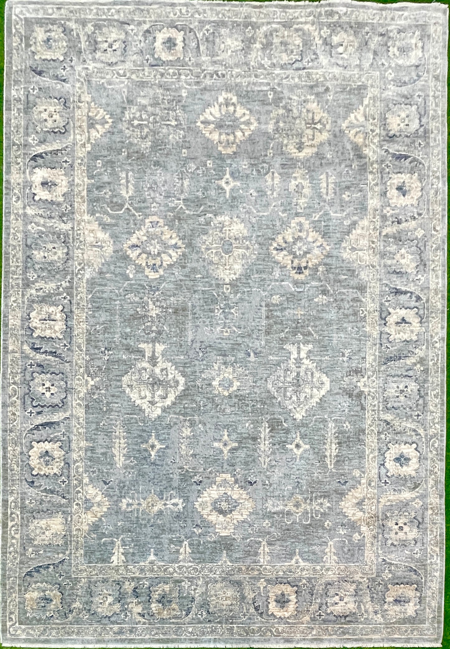 Vintage Multi Lt Grey Rug - 160x230cm (5.3x7.7)feet