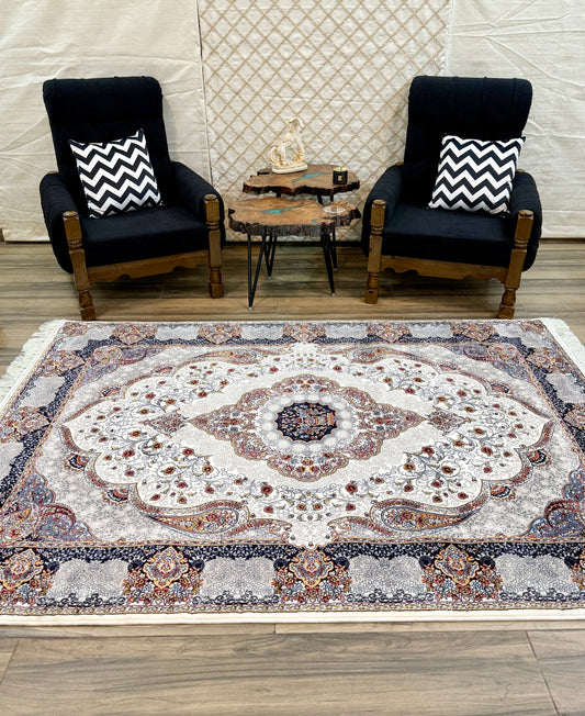 Classic Luster Traditional Persian Weave Rug - Size 150x220cm (4.11x7.3)ft