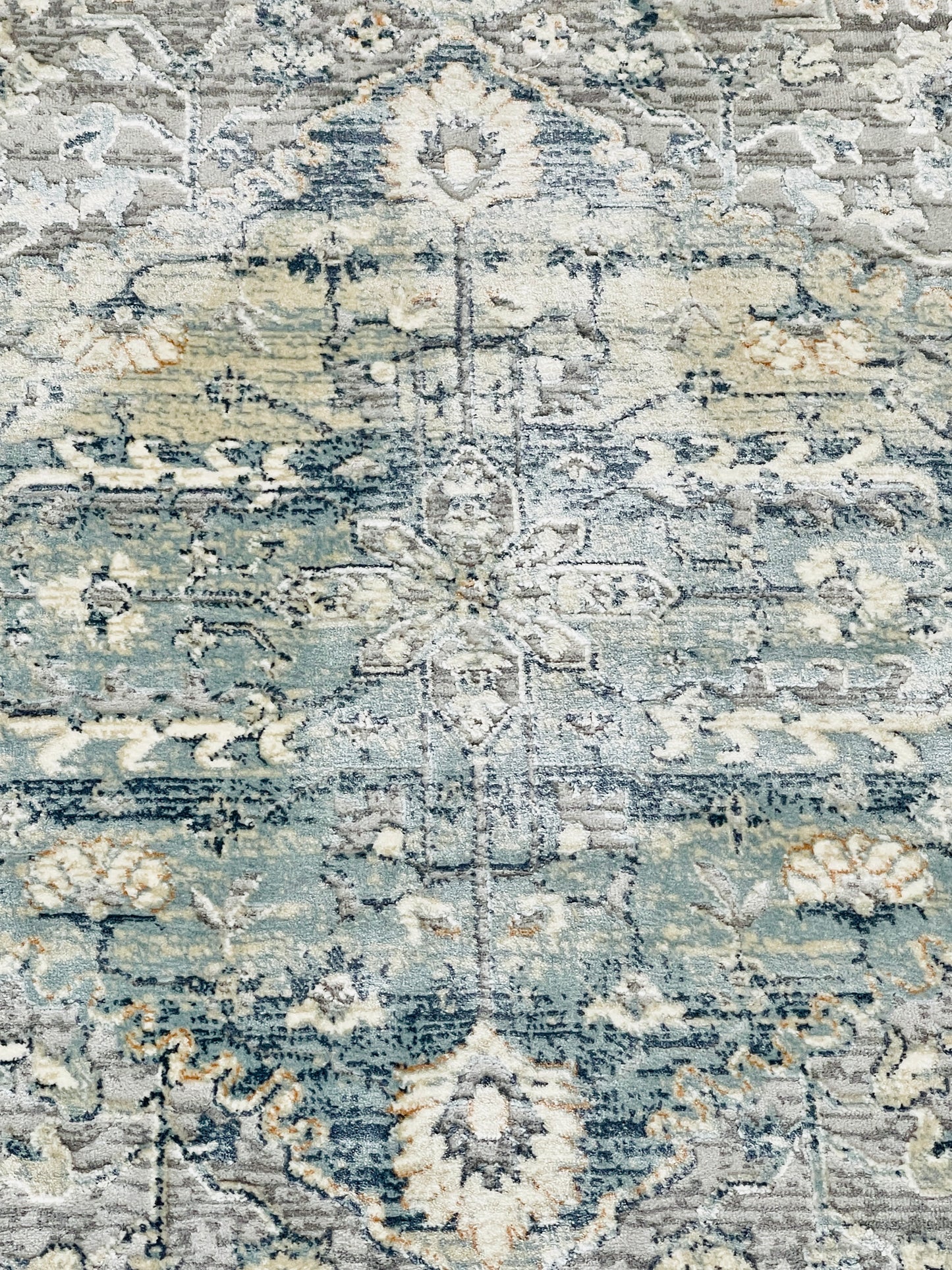 Contemporary Cream & Grey Rug - 160x220cm (5.3x7.7)feet