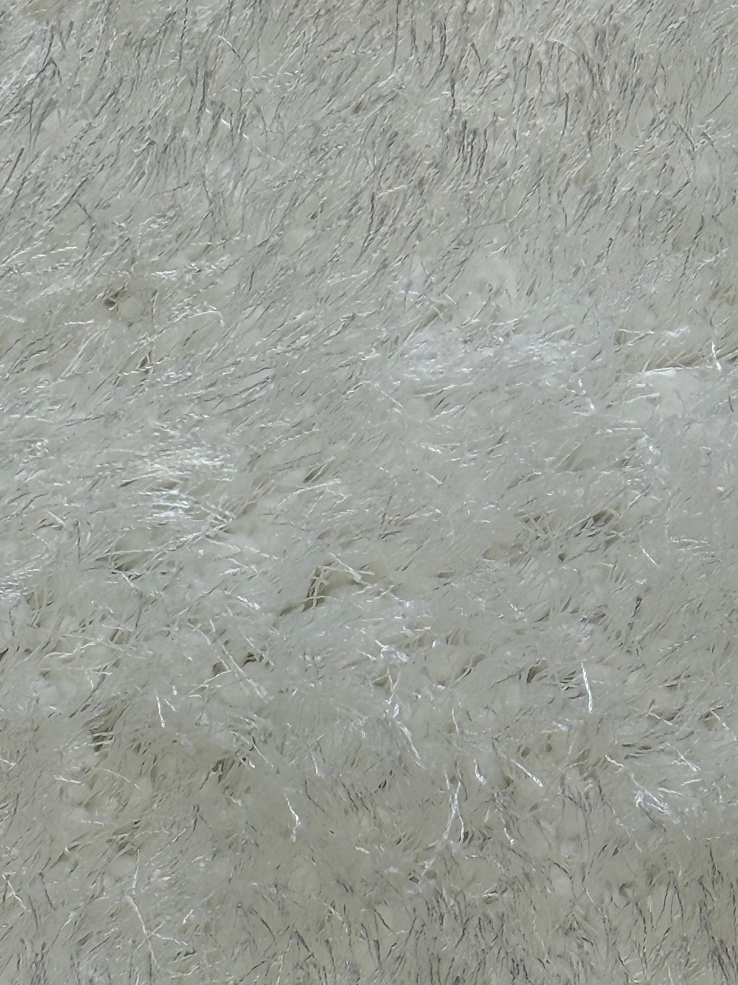 Plush Shaggy Area Rug – Snow White – 150x220 cm (4.9 x 7.2)ft