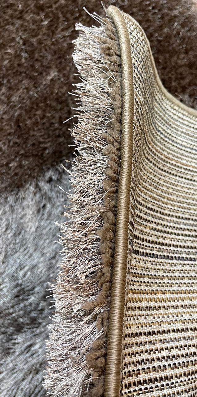 Mocha Silk Rug Double Shade